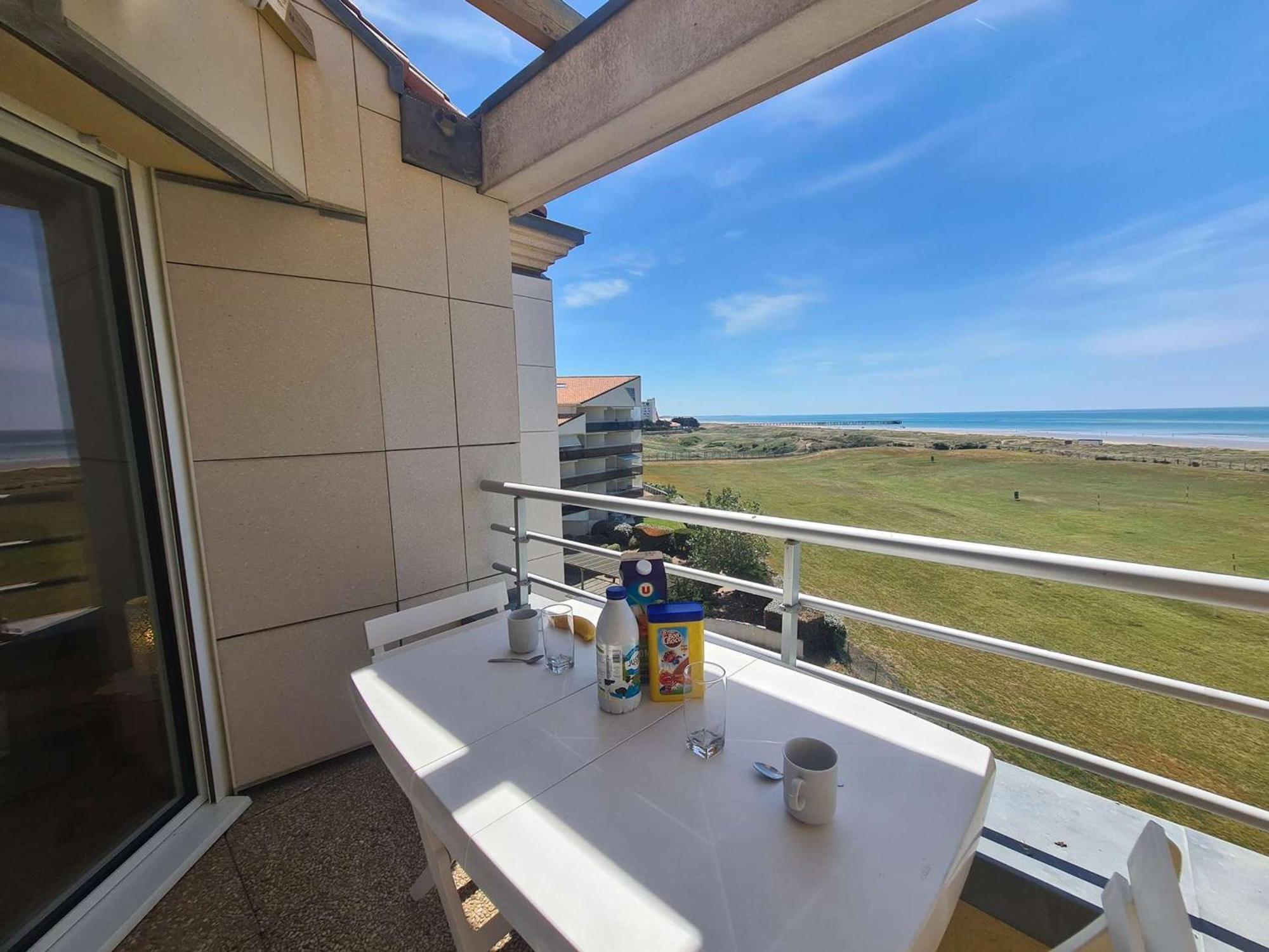Appartement 2 Pieces/Cabine, Piscine, Parking, Bord De Mer - Saint Jean De Monts - Fr-1-224C-81 外观 照片